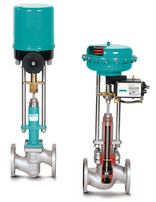 Regulating Valves with Pneumatic Actuator